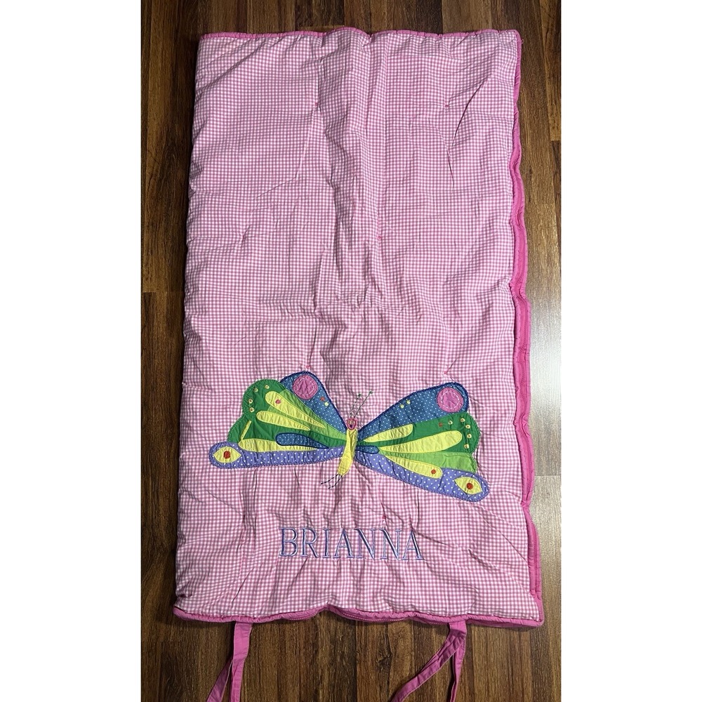 PBK Very Hungry Caterpillar Collection TODDLER Sleeping Bag ERIC CARLE "Brianna"